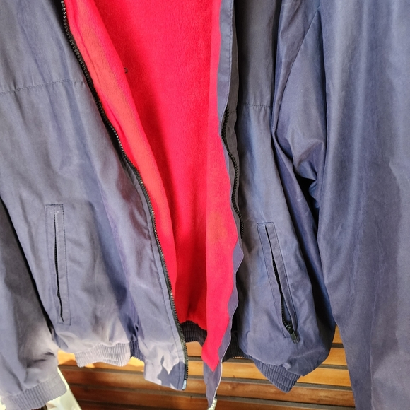 Mens winter coat AQUA TECH size XL fleece-lined soft-shell jacket - Picture 4 of 14